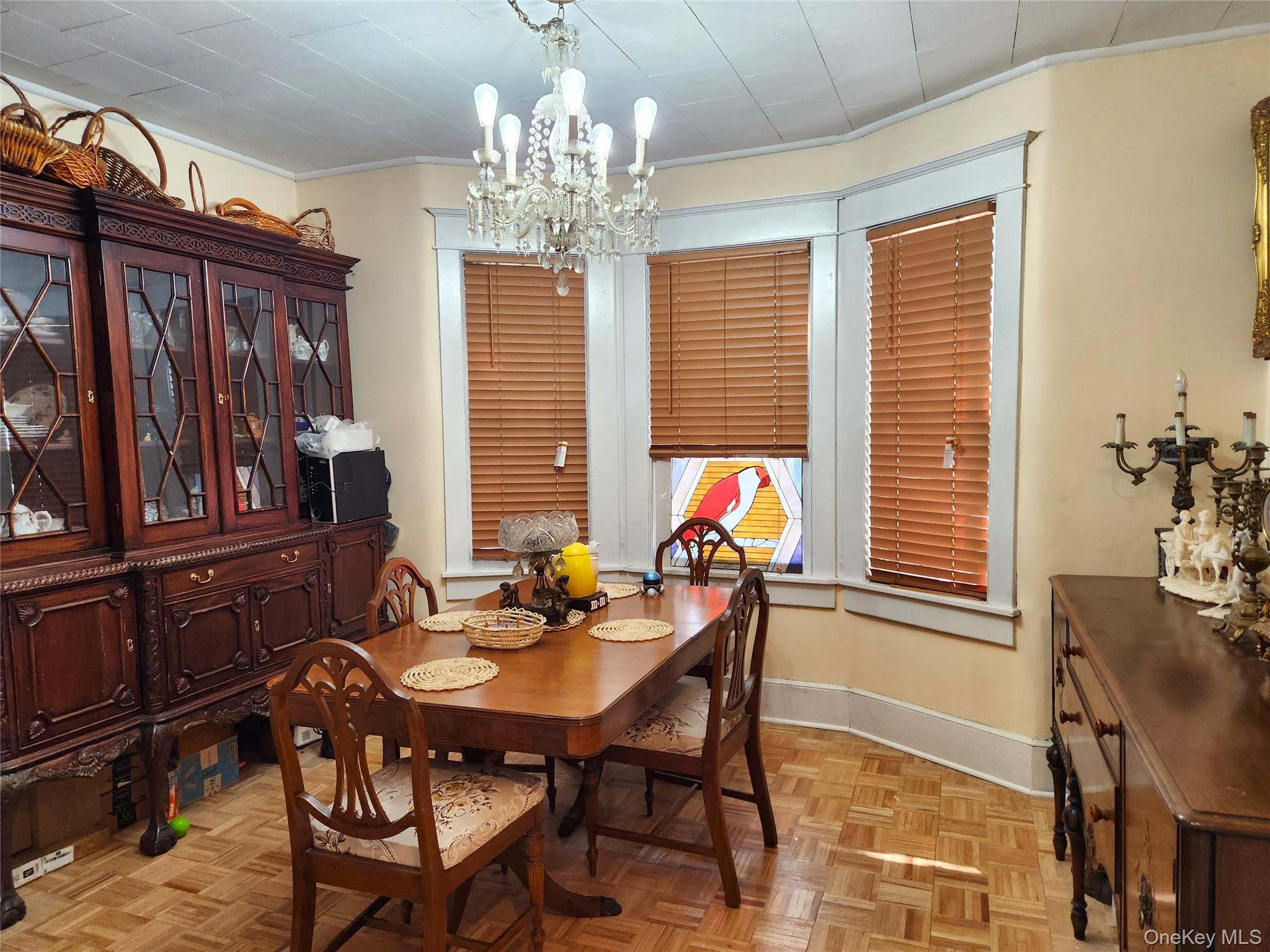 35 Youngs Hill Road Liberty, NY 12754 - Photo 13 of 32 a view of a dining room with furniture window and outside view