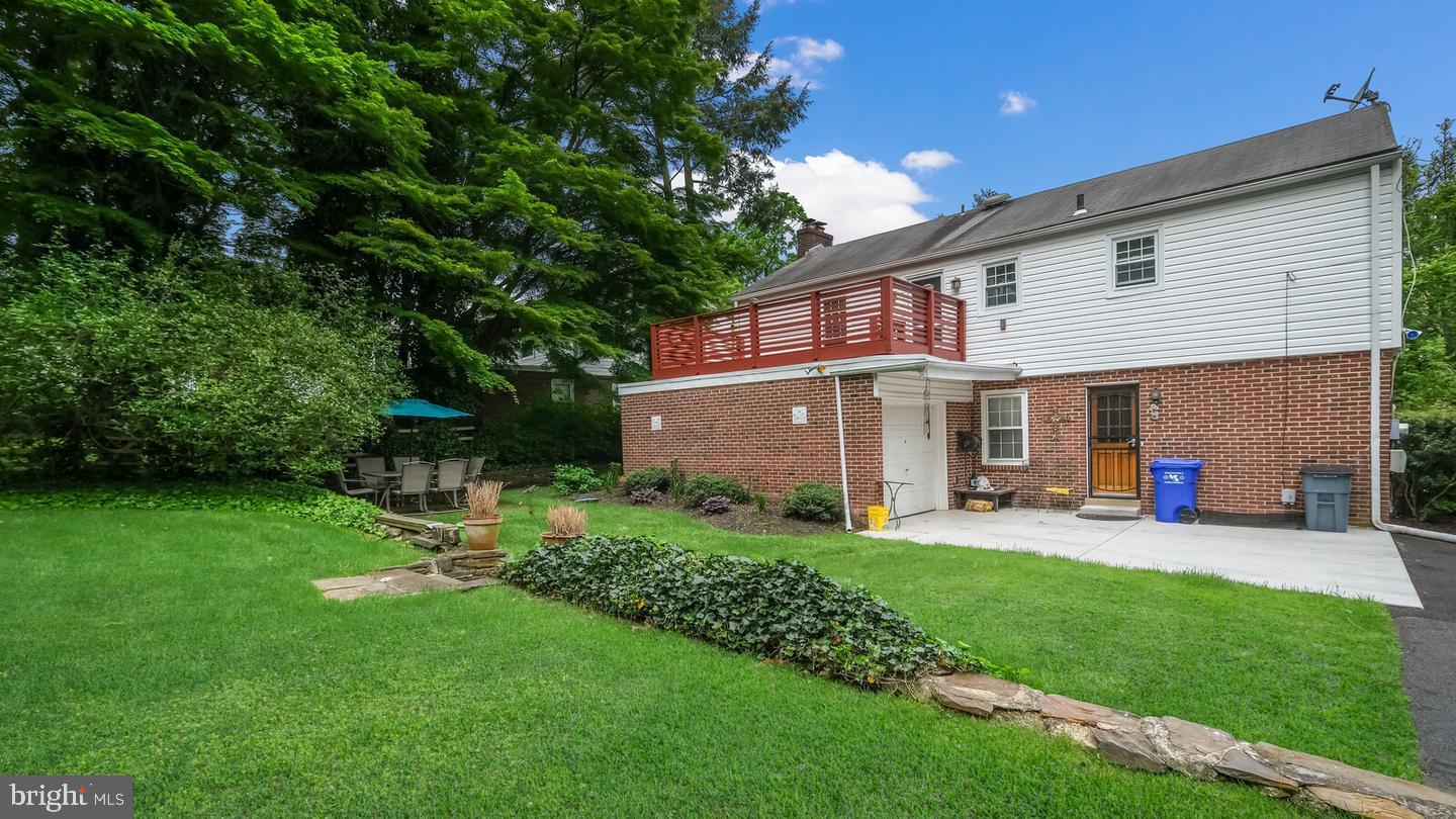 646 Green Briar Road Elkins Park, PA 19027 - Photo 24 of 28 Rear Exterior View