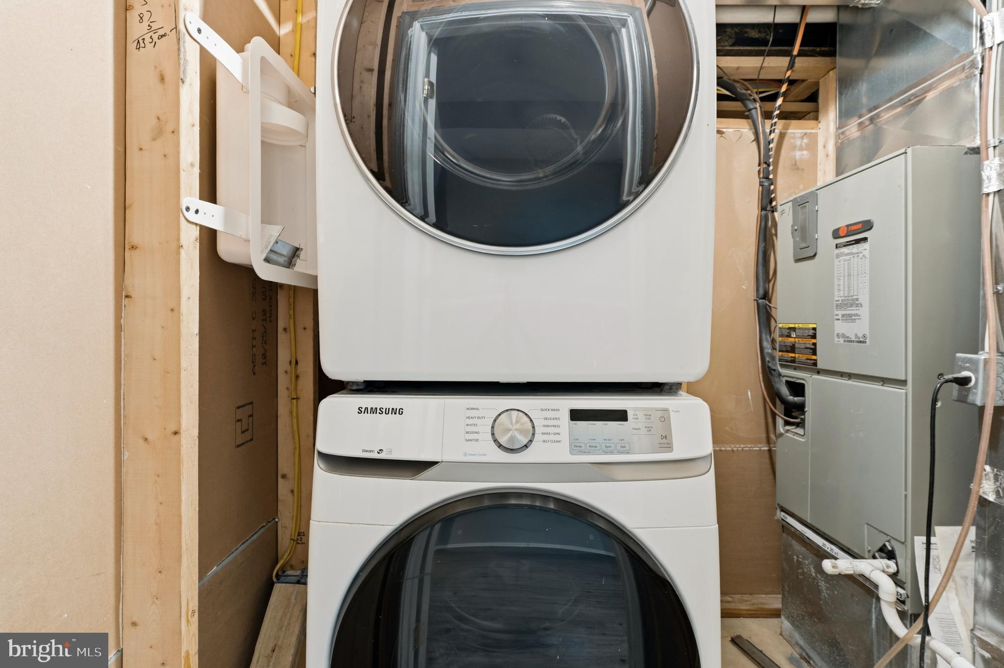13305 Old Fort Road Fort Washington, MD 20744 - Photo 54 of 65 a utility room with dryer and washer