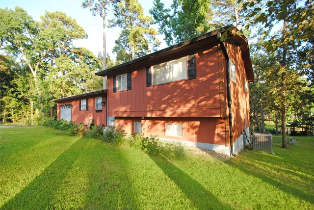 a view of lake from balcony
