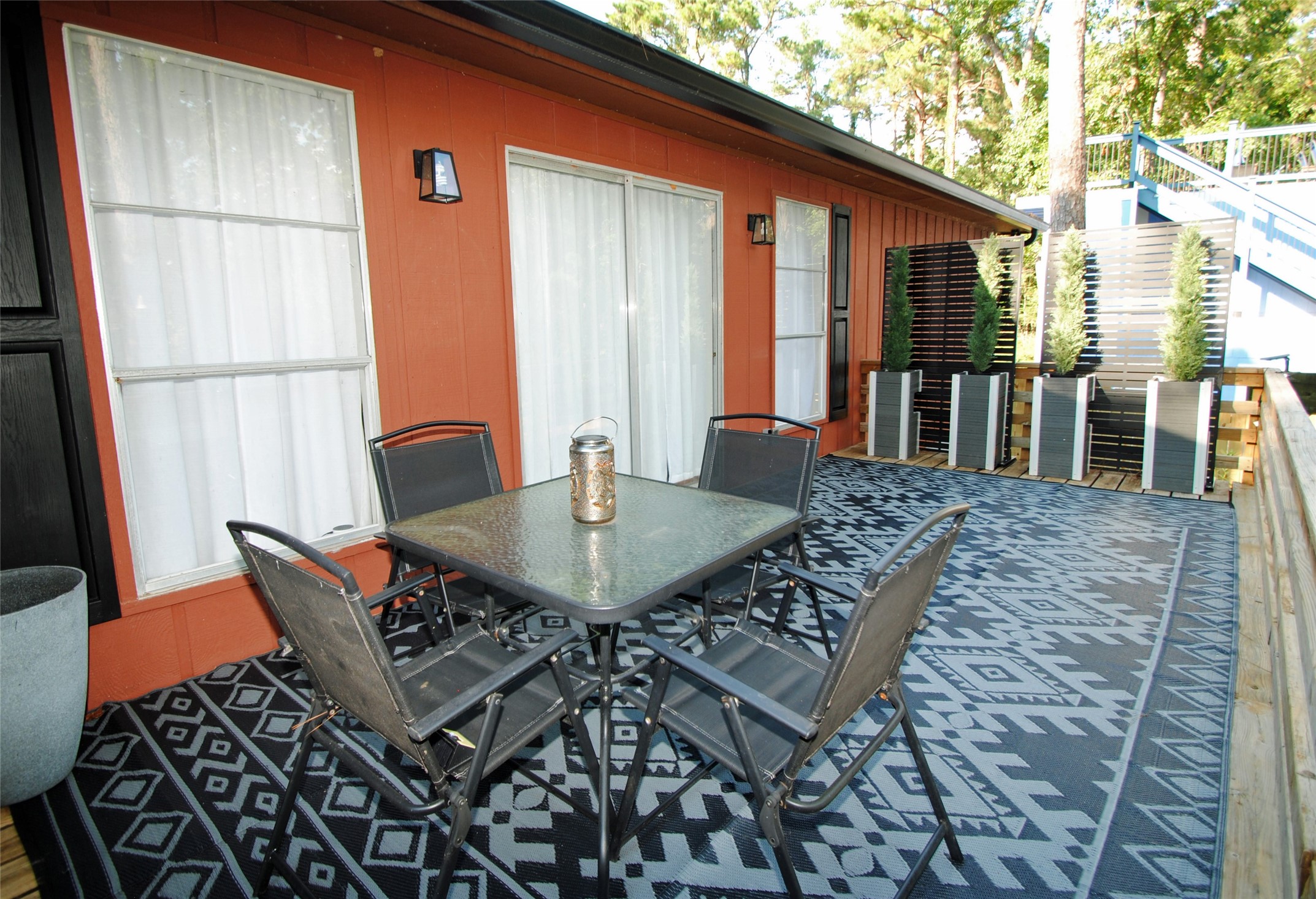 59 Paradise Loop Point Blank, TX 77364 - Photo 21 of 33 a outdoor dining space with furniture