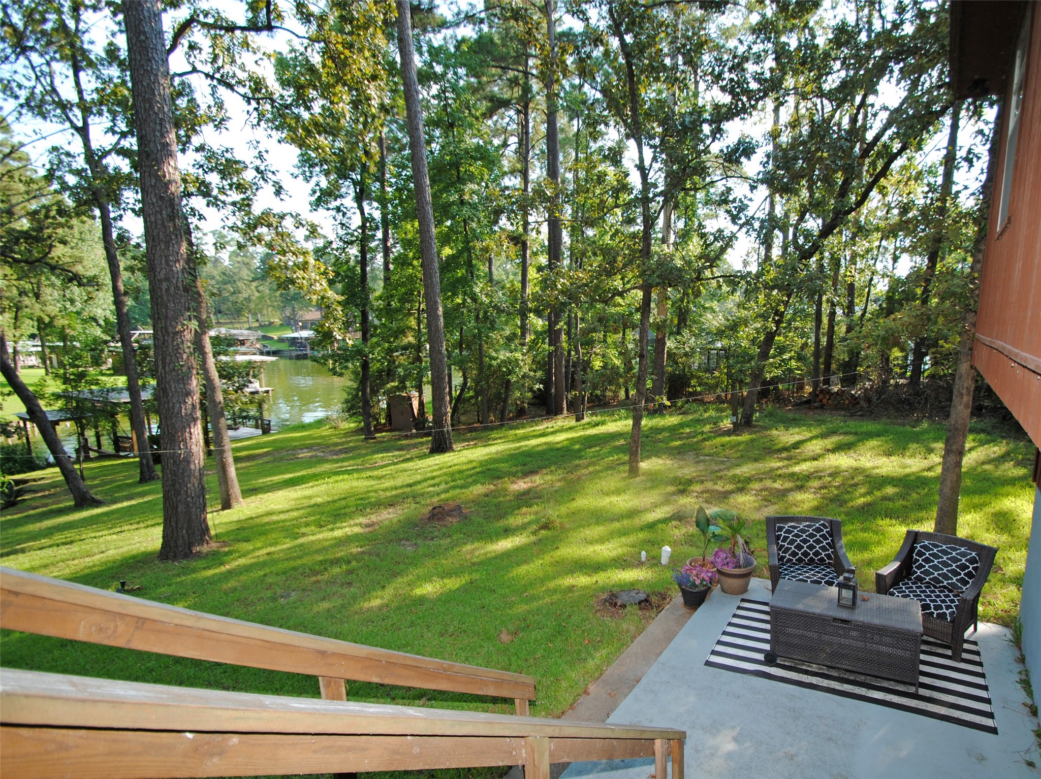 59 Paradise Loop Point Blank, TX 77364 - Photo 23 of 33 a view of a park with large trees