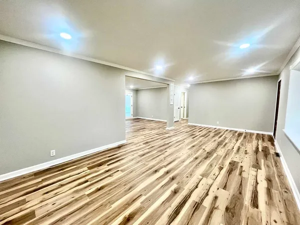 a view of wooden floor