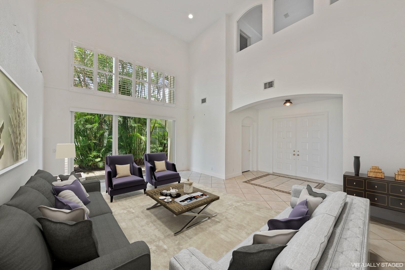 4116 Briarcliff Circle Boca Raton, FL 33496 - Photo 3 of 25 02_4116BriarcliffCircle_1_LivingRoom_Cus