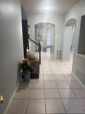 a view of a entryway