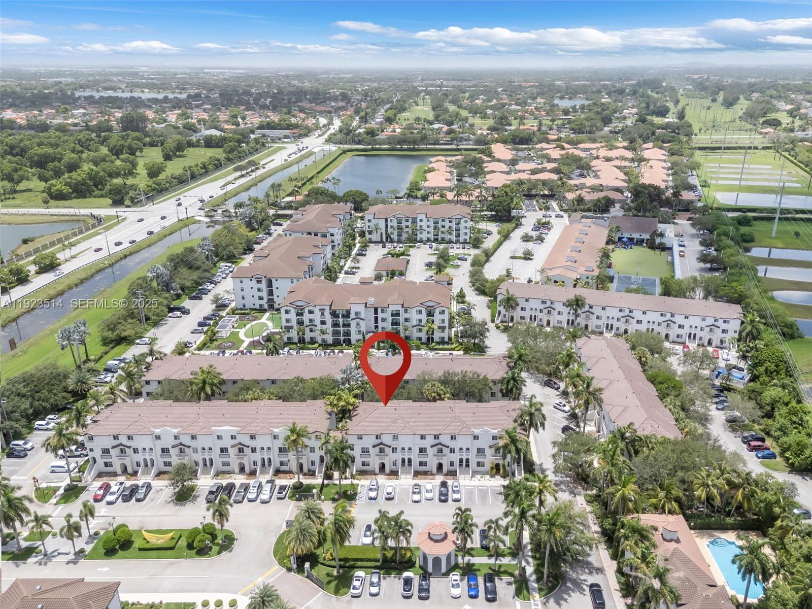 12430 Southwest 50th Street, Unit 109 Miramar, FL 33027 - Photo 27 of 28 a view of a city