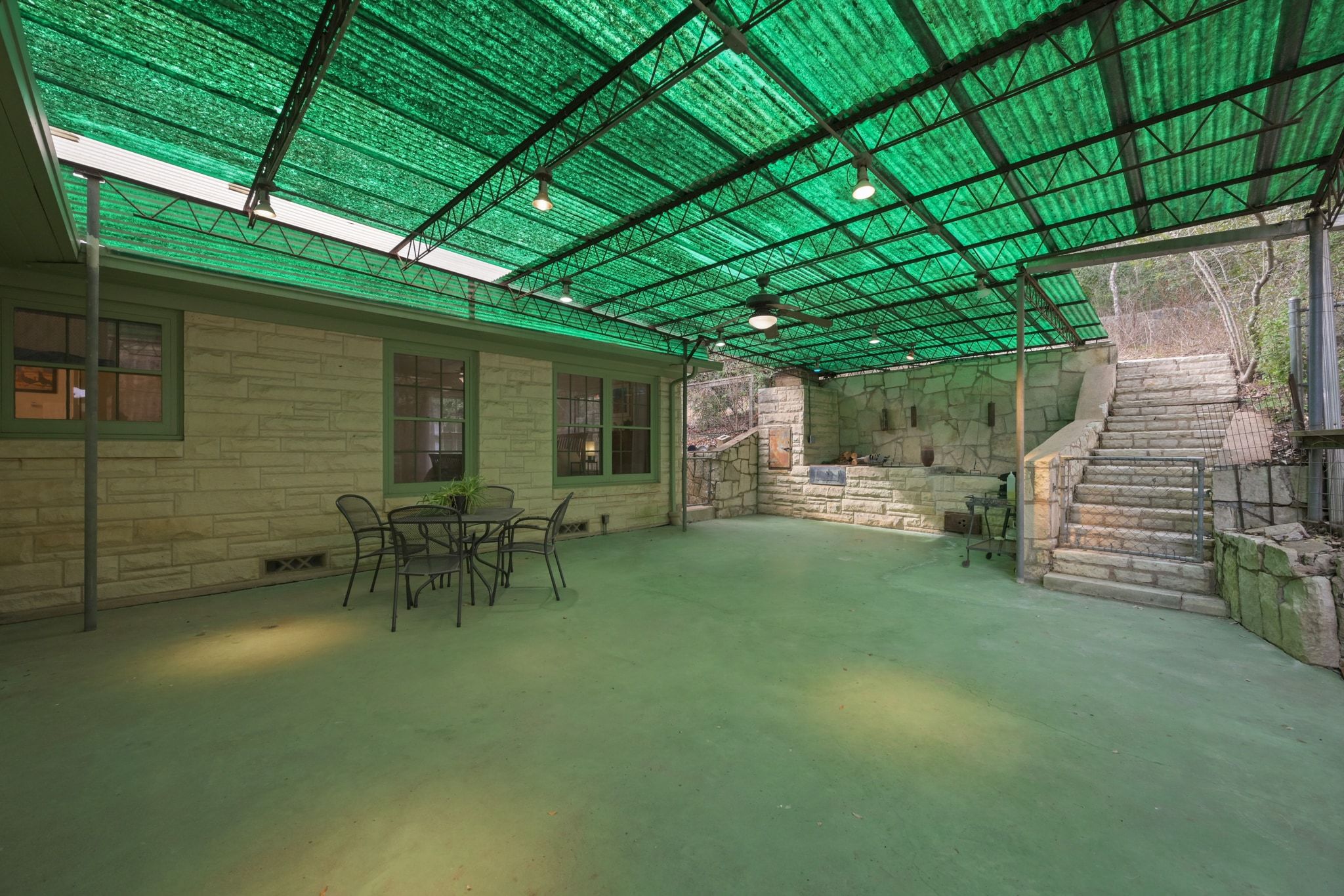 4804 Balcones Drive Austin, TX 78731 - Photo 20 of 27 a view of outdoor space with seating area