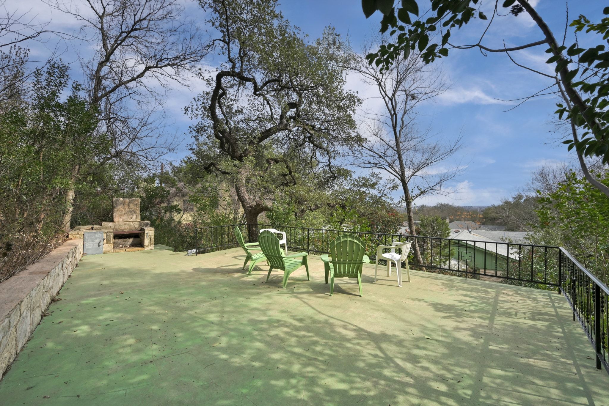 4804 Balcones Drive Austin, TX 78731 - Photo 22 of 27 a view of outdoor space with trees