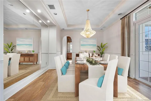 a living room with furniture fireplace and a flat screen tv