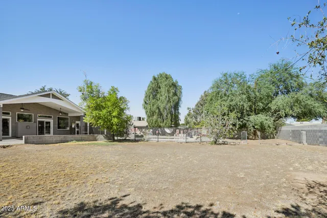 a view of outdoor space with seating