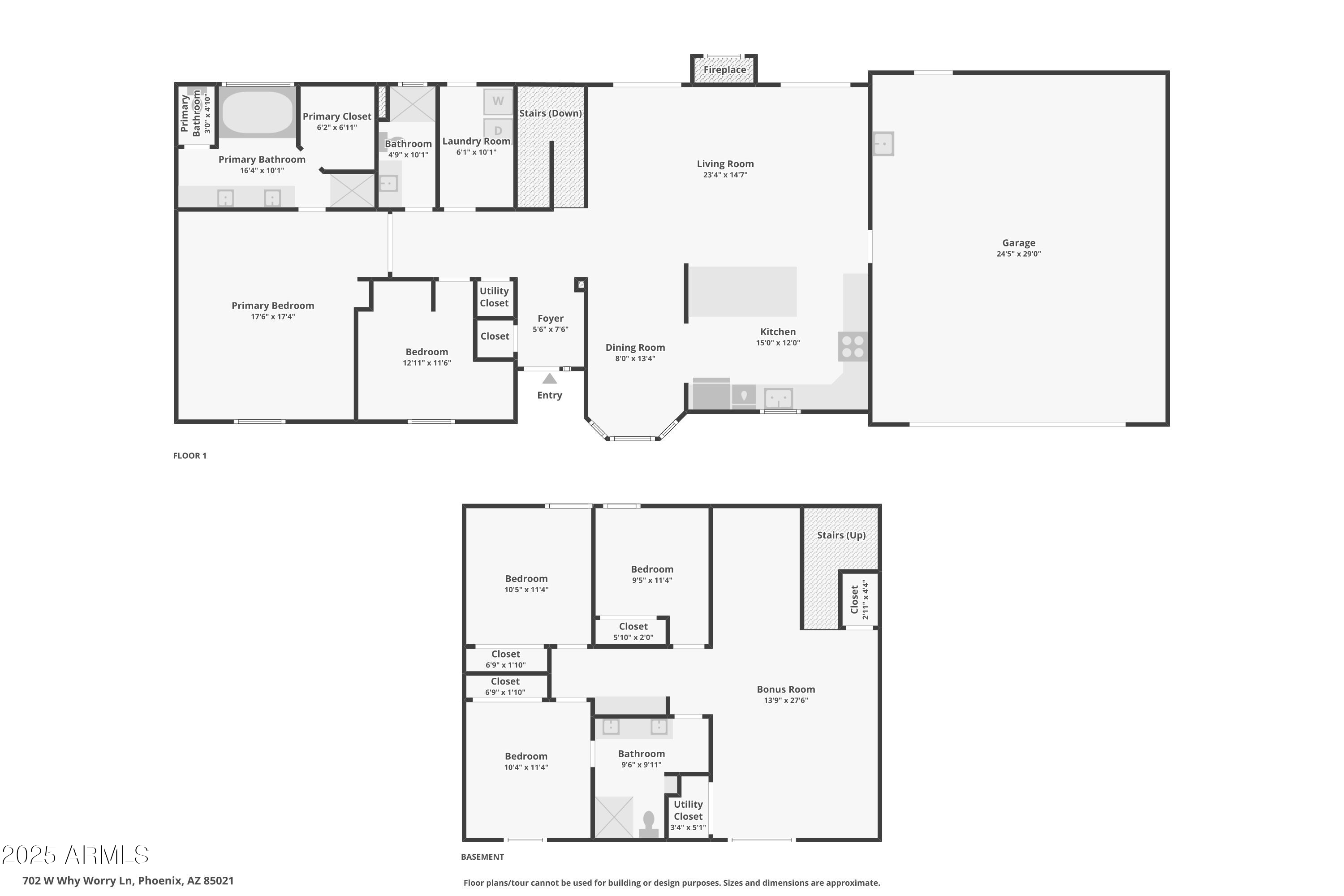 702 West Why Worry Lane Phoenix, AZ 85021 - Photo 46 of 46 a picture of a bathroom with a sink