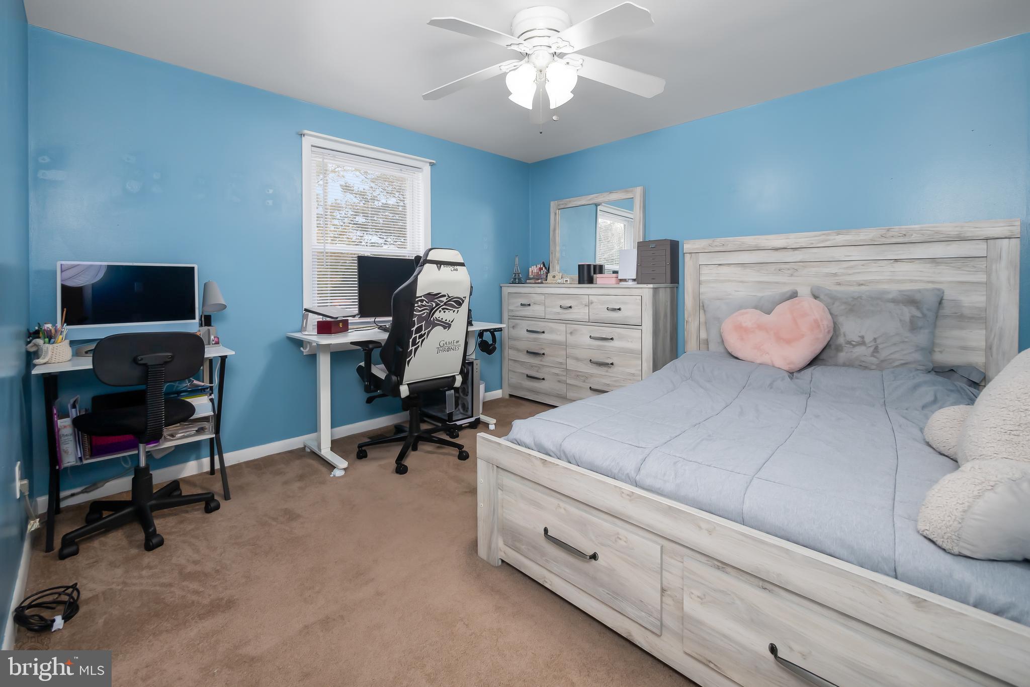 485 South Burlington Road Bridgeton, NJ 08302 - Photo 33 of 39 Third bedroom with Ceiling Fan.