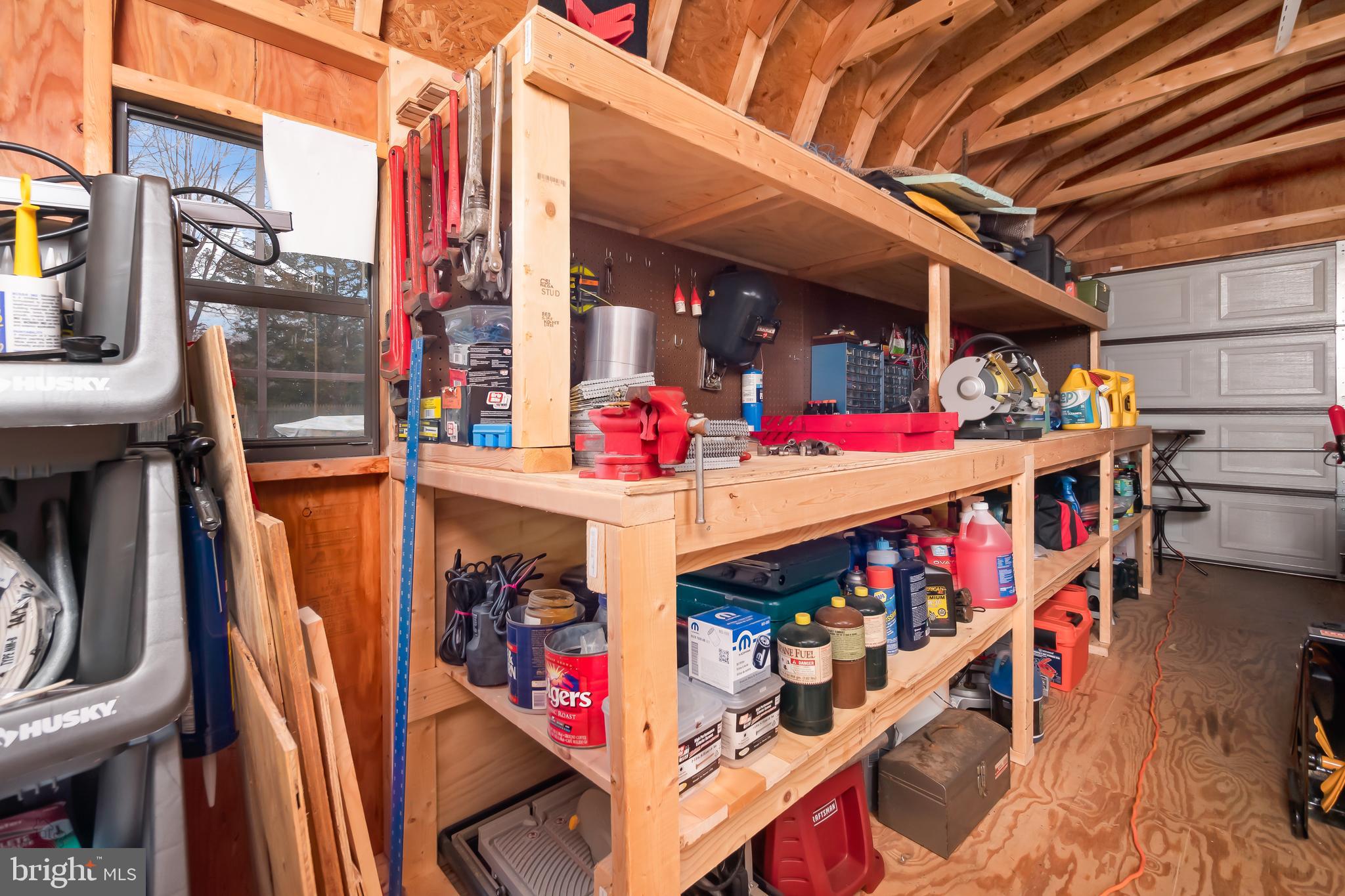 485 South Burlington Road Bridgeton, NJ 08302 - Photo 10 of 39 Inside the 10 x 14 shed with electric and lights