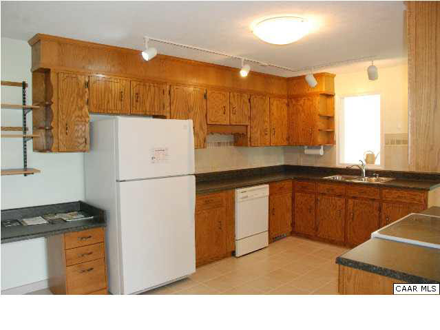 Kitchen is nicely updated.