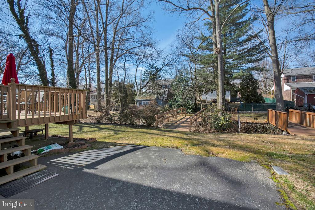 2524 Prescott Road Havertown, PA 19083 - Photo 33 of 34 Backyard from Driveway