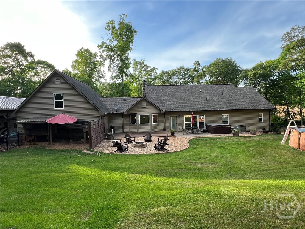 1260 Nelms Road Carnesville, GA 30521 - Photo 6 of 30 Back View