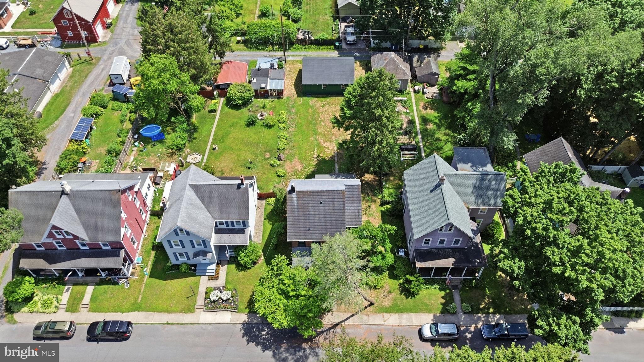 124 Cedar Road Riegelsville, PA 18077 - Photo 49 of 50 Charming neighborhood from above.