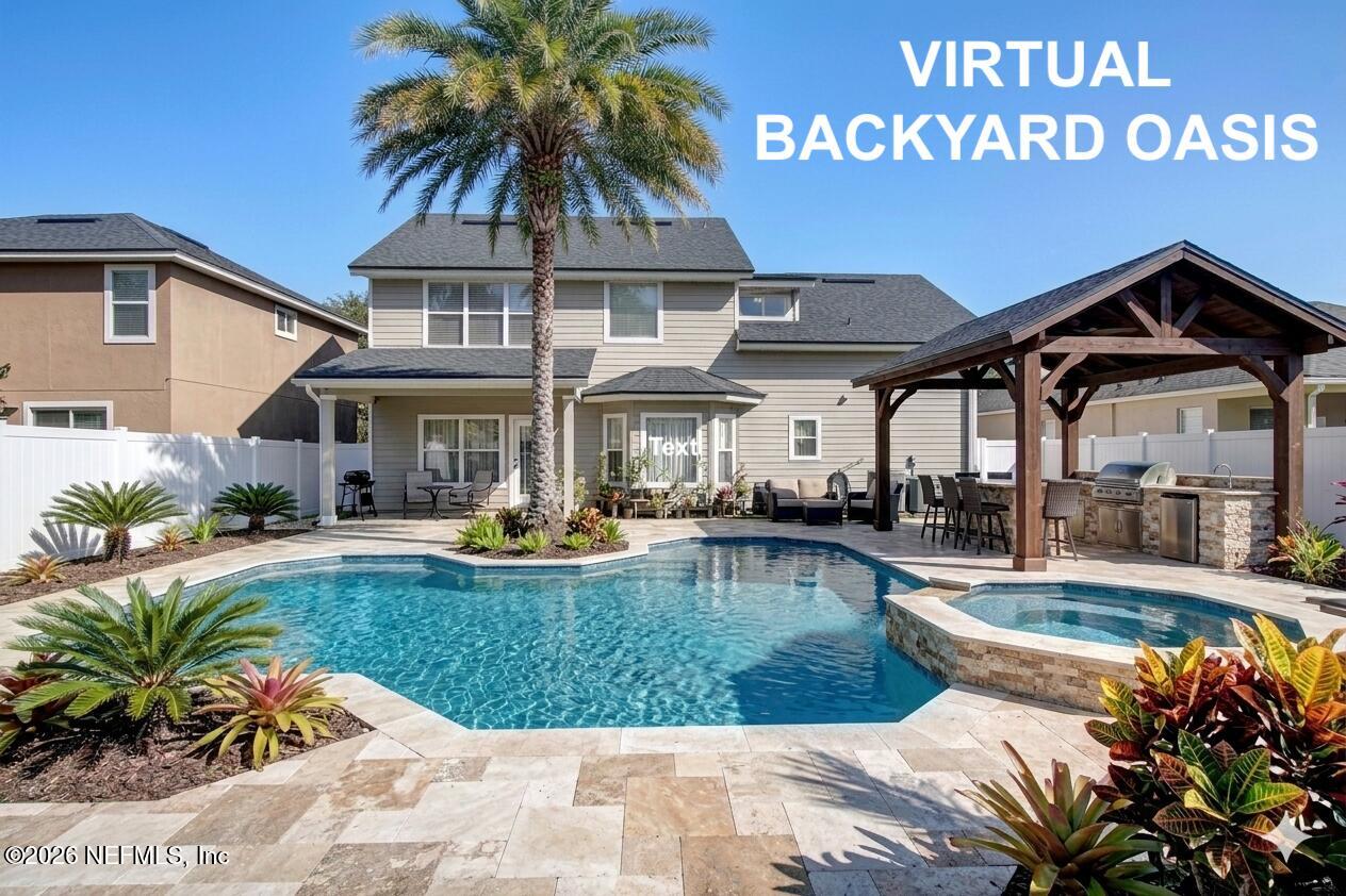 1725 Windover Place St. Augustine, FL 32092 - Photo 3 of 35 Virtual backyard oasis