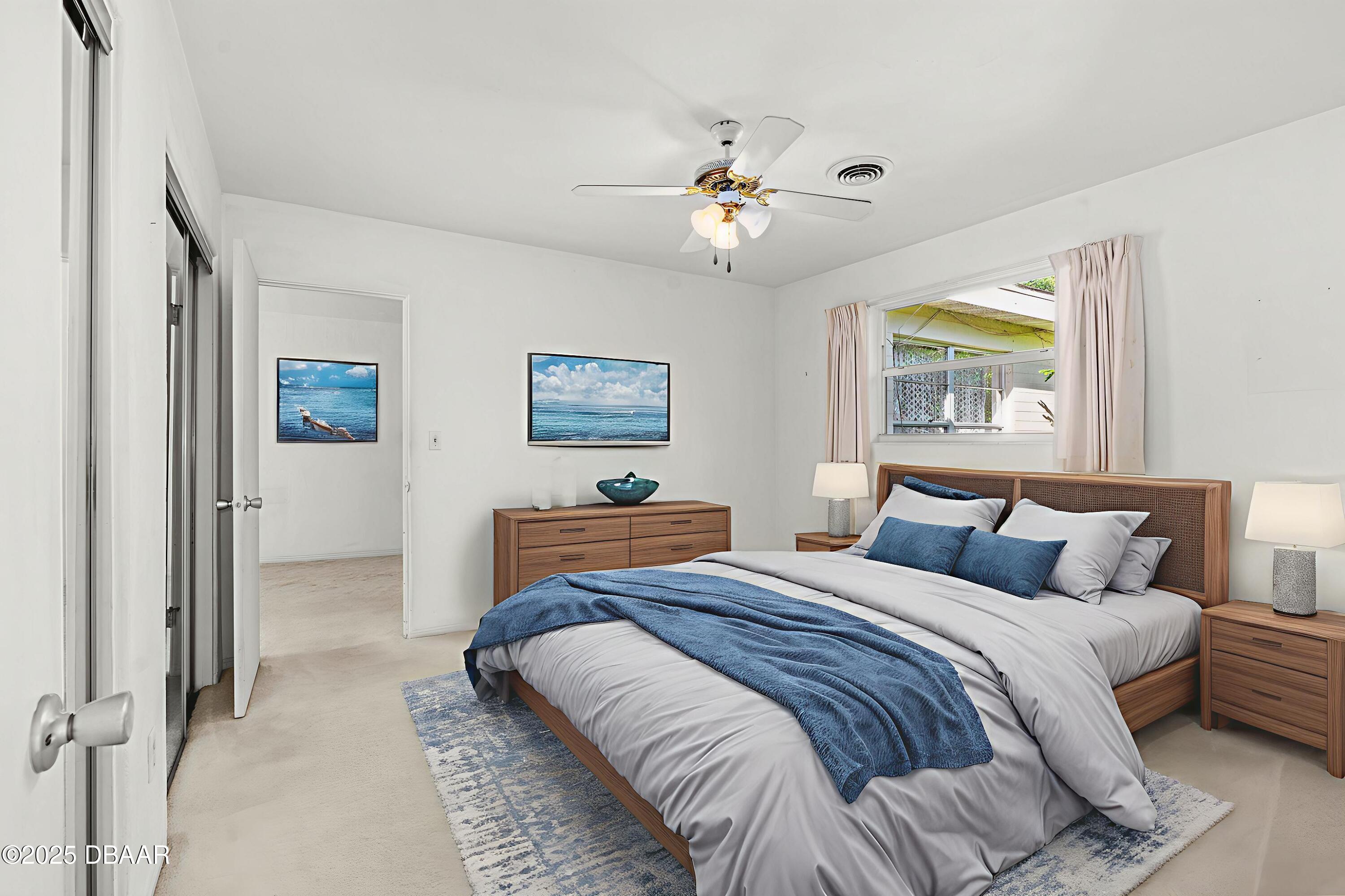 596 South Ridgewood Avenue Ormond Beach, FL 32174 - Photo 25 of 41 596-S.-Ridgewood-27 - Bedroom - Standard