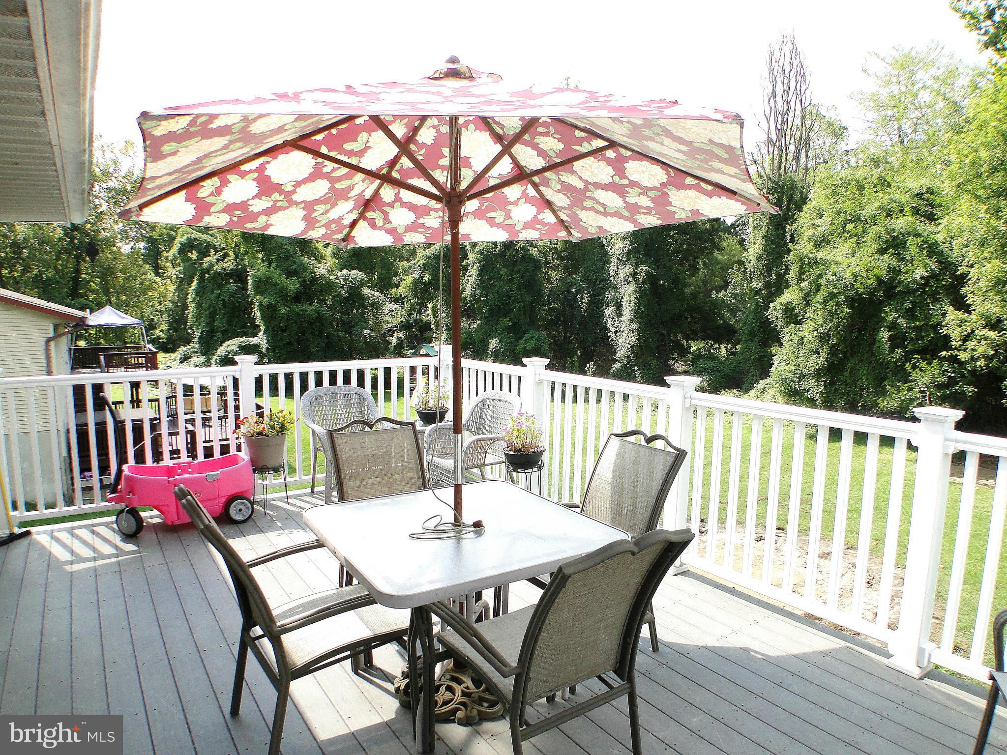 8324 Thornton Road Towson, MD 21204 - Photo 28 of 30 Deck Overlooking Spacious Backyard