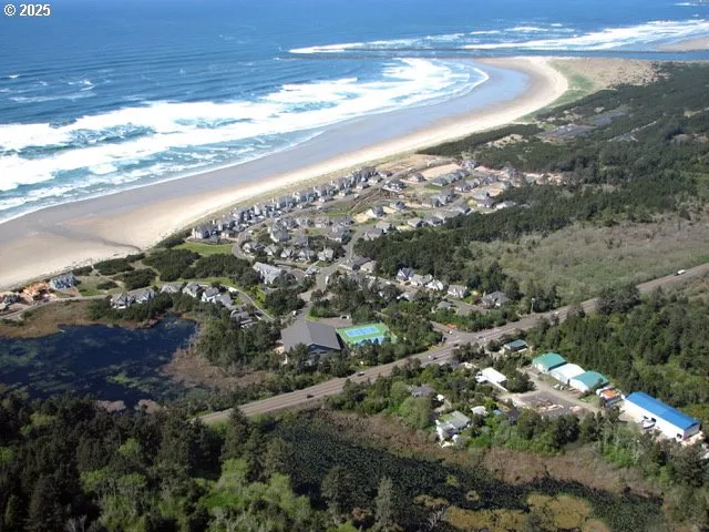 a view of city and ocean