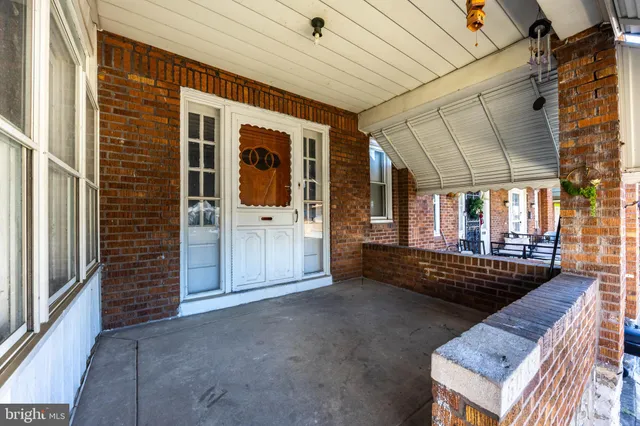 a view of outdoor seating space