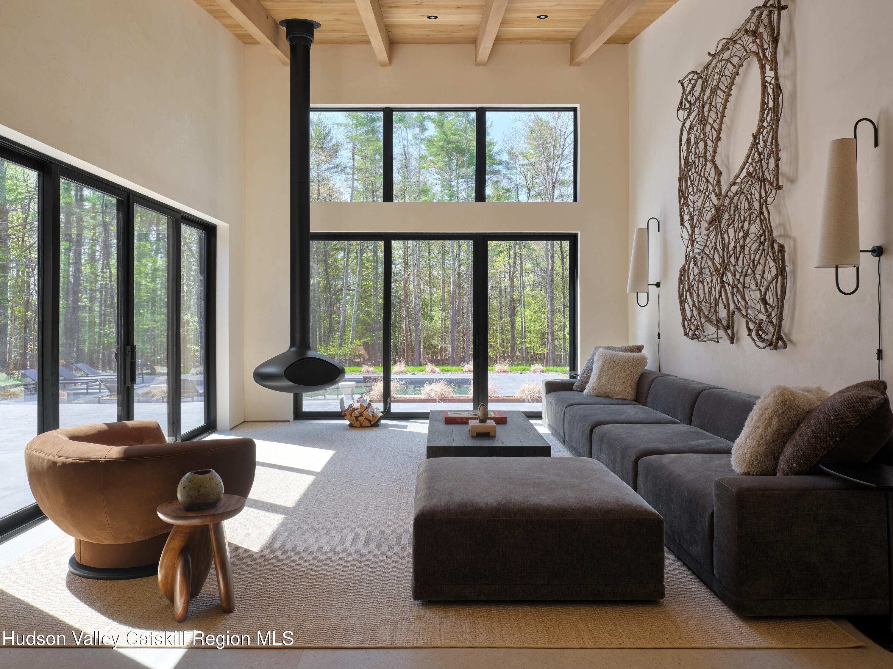 2 Stonecreek Road Woodstock, NY 12498 - Photo 5 of 32 a living room with furniture and a large window
