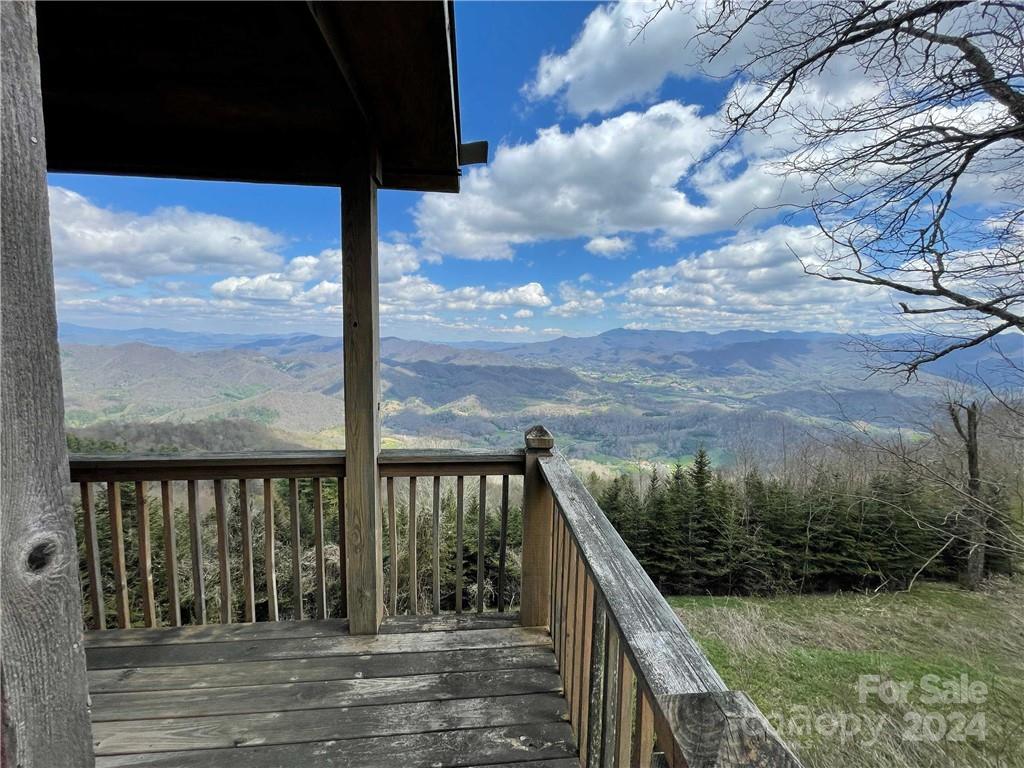 1375 Swing Road Burnsville, NC 28714 - Photo 24 of 48 a view of balcony with furniture