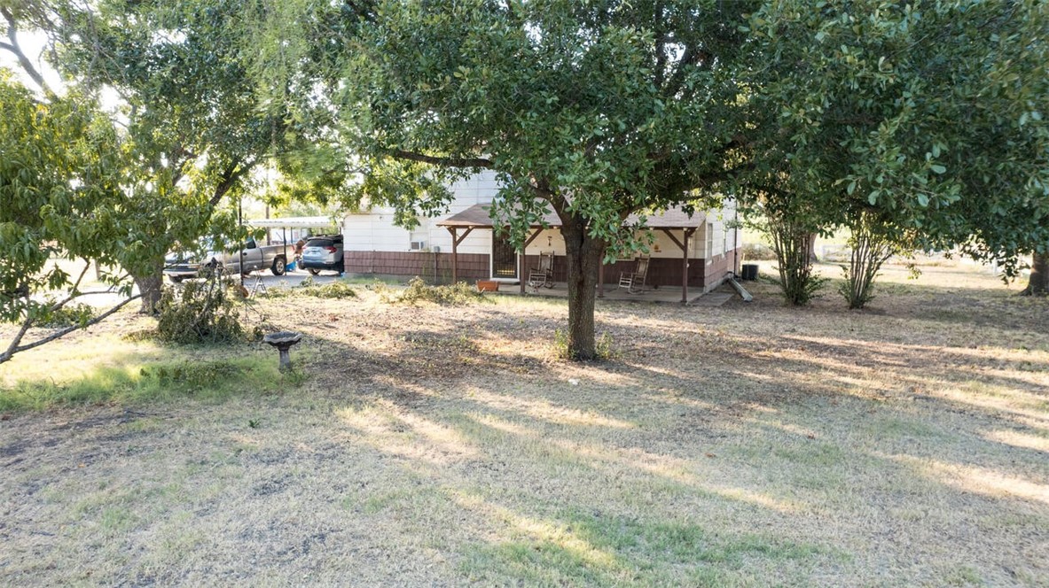 119 Hcr 3276 Rd Mount North Mount Calm, TX 76673 - Photo 16 of 20 a view of a yard with a tree