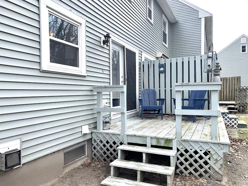60 Brown Street, Unit 9 Kennebunk, ME 04043 - Photo 13 of 15 Deck Overlooking Babbling Brook