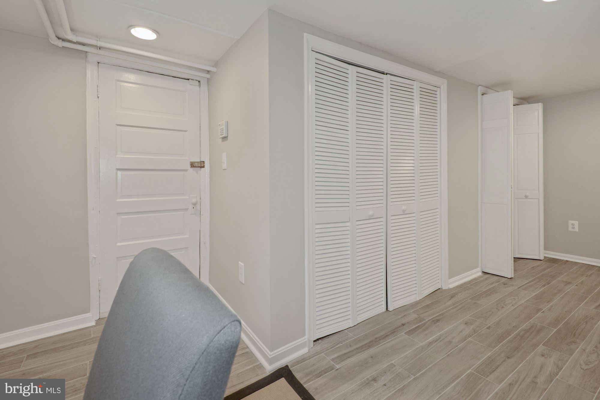 4724 River Road Bethesda, MD 20816 - Photo 32 of 42 Door to heated garage converted to workshop/gym