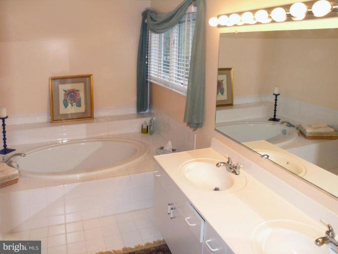 11200 Center Post Court Reston, VA 20194 - Photo 12 of 30 a bathroom with a tub sink and mirror