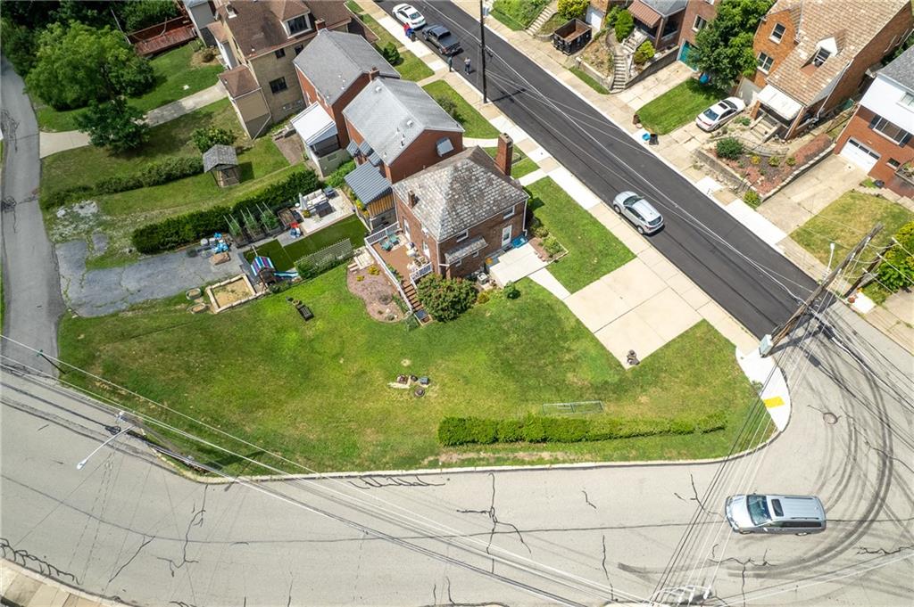 105 Kaplan Avenue Pittsburgh, PA 15227 - Photo 36 of 37 an aerial view of a residential houses with yard