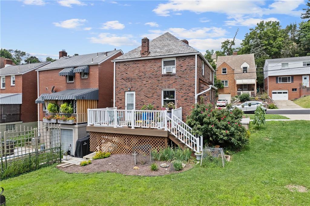105 Kaplan Avenue Pittsburgh, PA 15227 - Photo 5 of 37 Composite deck recently installed!