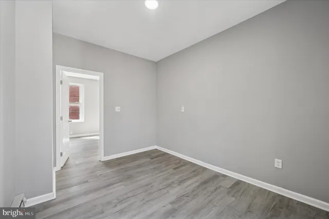 wooden floor in an empty room