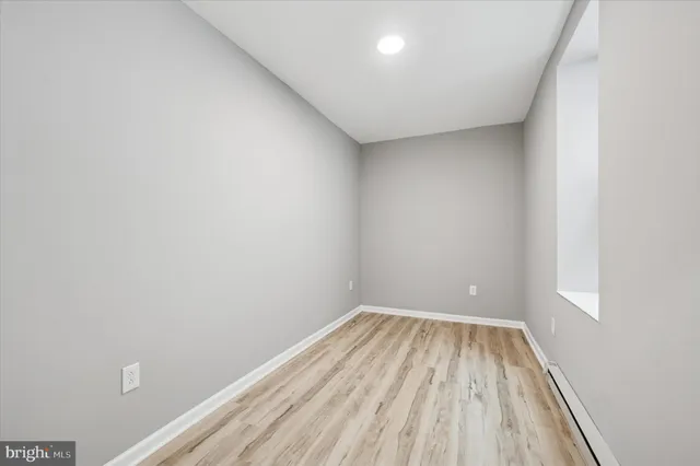 a view of wooden floor in a room