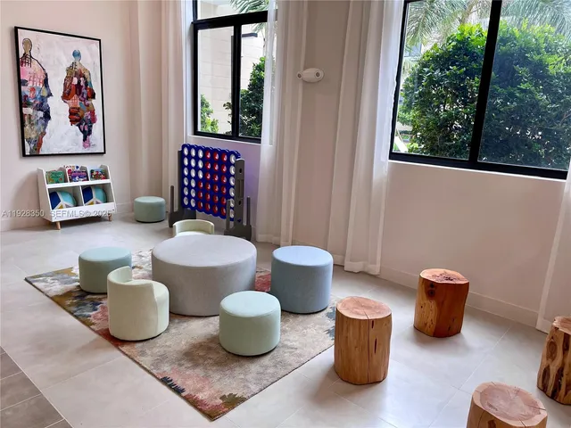 a picture of a table and a fireplace