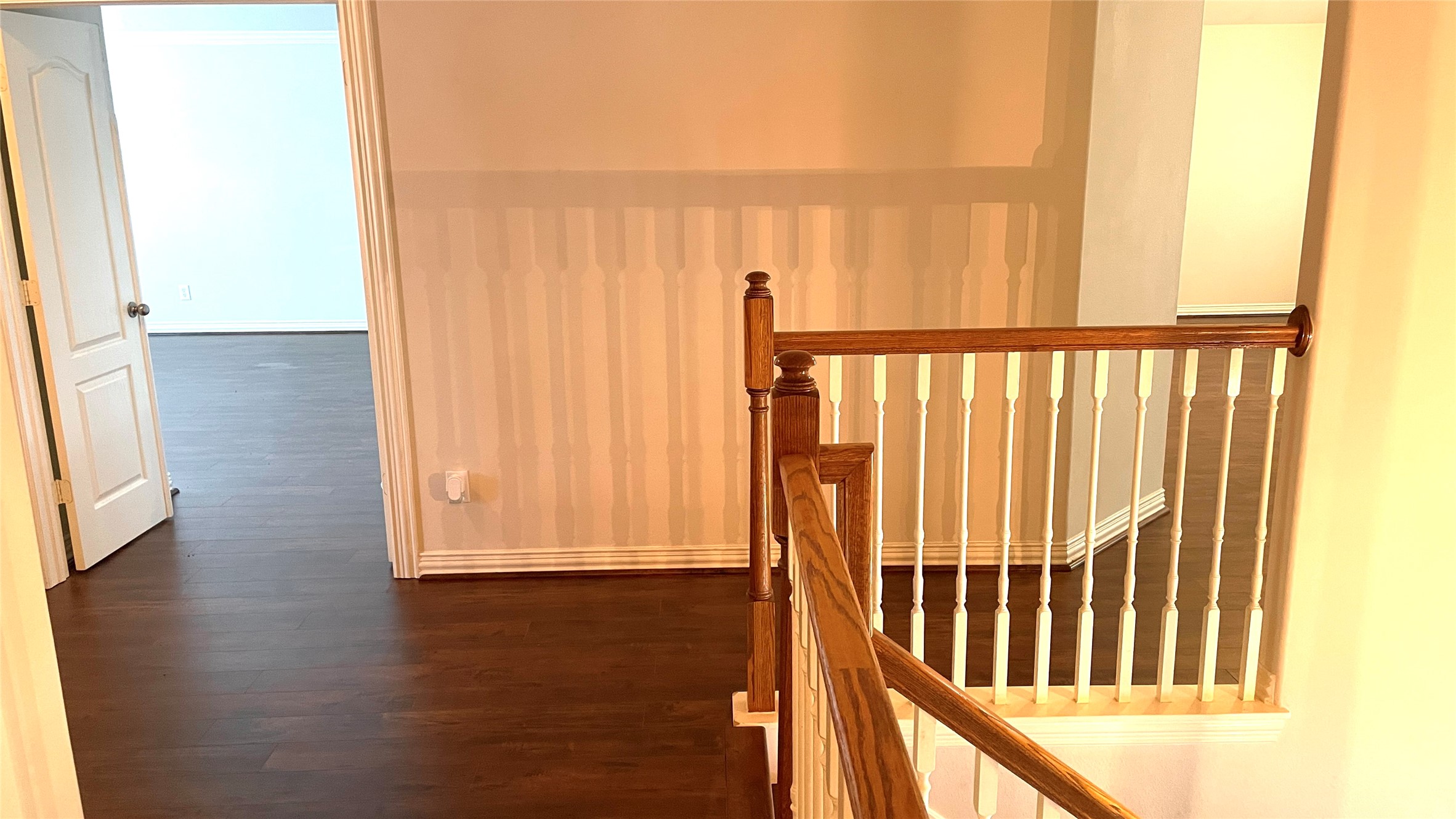 3518 Ewing Drive Manvel, TX 77578 - Photo 22 of 50 a view of a balcony with wooden floor