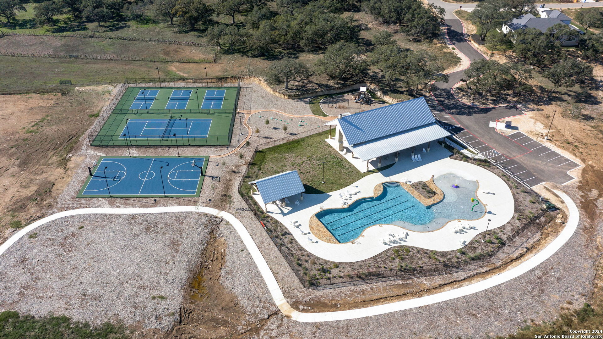 979 Maximino Rdg Road Bulverde, TX 78163 - Photo 10 of 14 an aerial view of a house with outdoor space