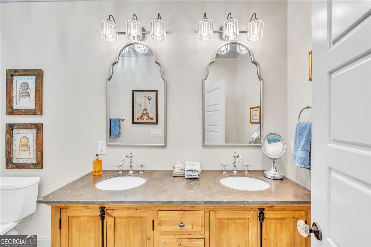 117 Pine Bough Trail Perry, GA 31069 - Photo 44 of 83 a bathroom with sinks granite granite and a sink