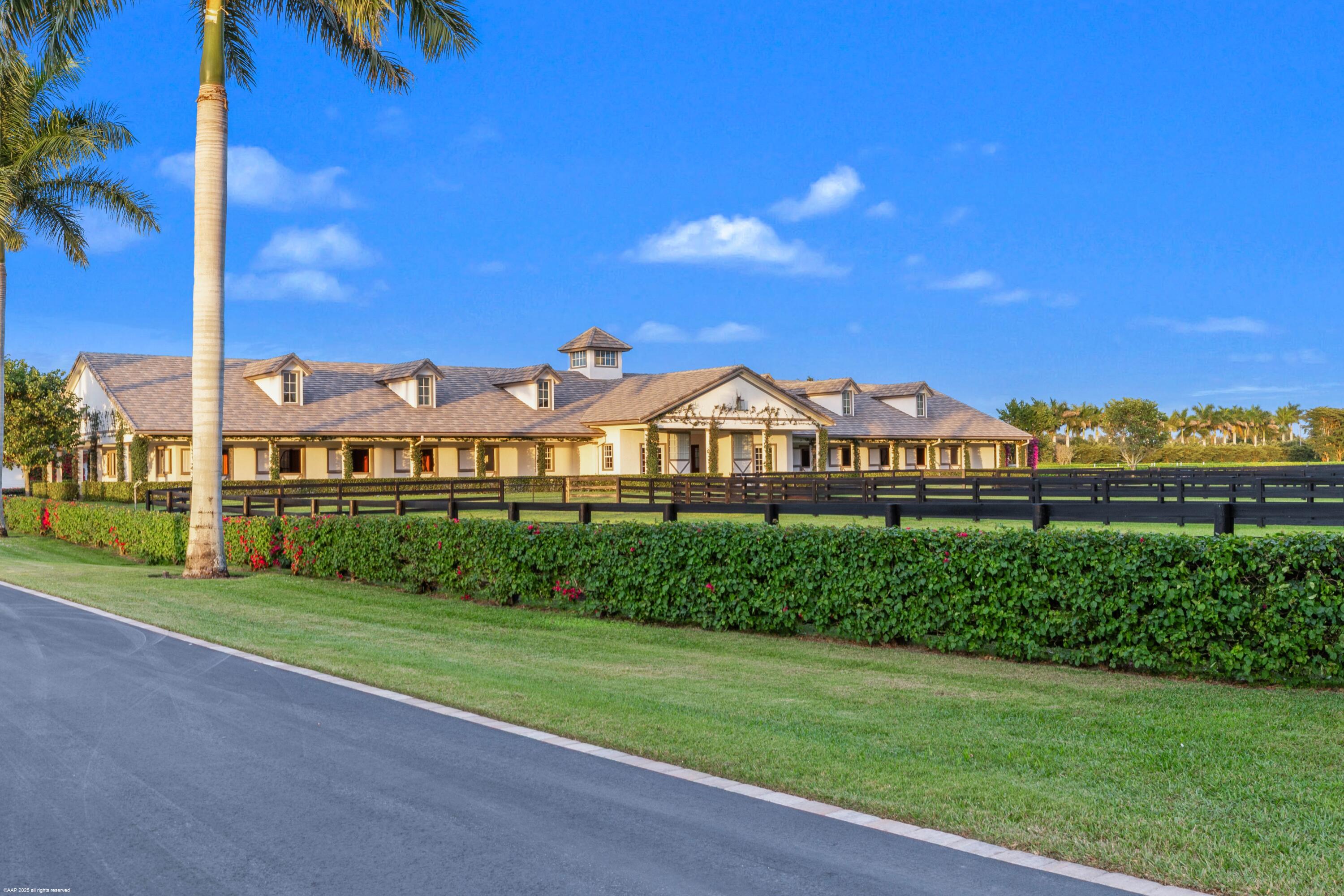 15527 Imperial Point Lane Wellington, FL 33414 - Photo 110 of 184 a view of a big house with a big yard and potted plants