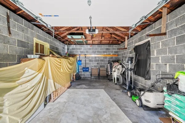 a view of storage and utility room