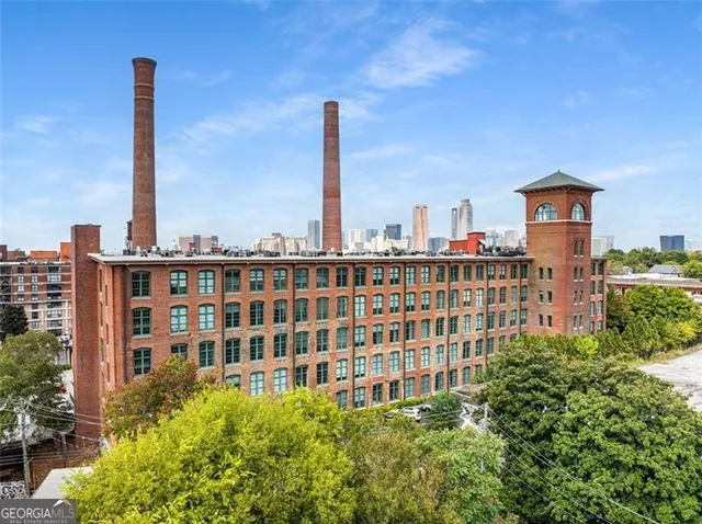 a view of a large building