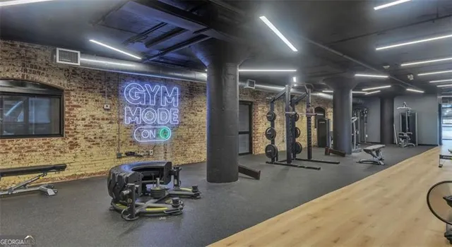 a view of swimming pool with outdoor seating