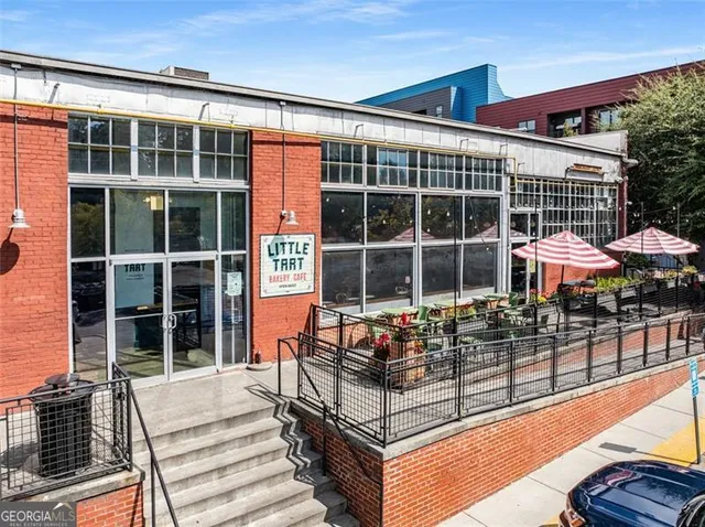 a view of car parked on street