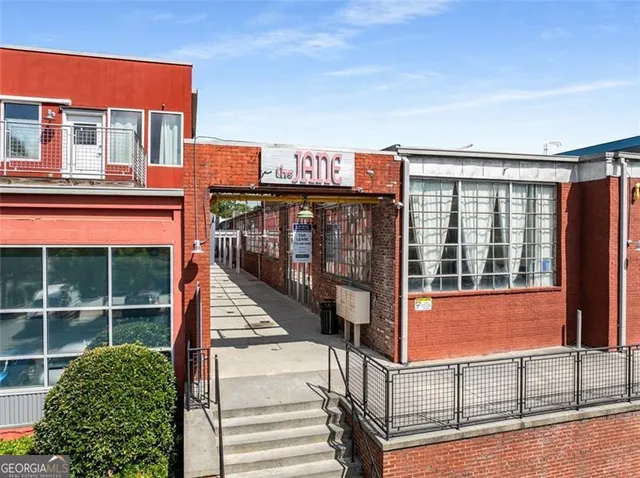 a view of a city from a terrace