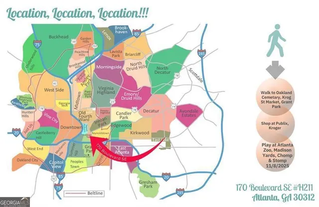 a view of a bedroom with a bed and a painting on the wall