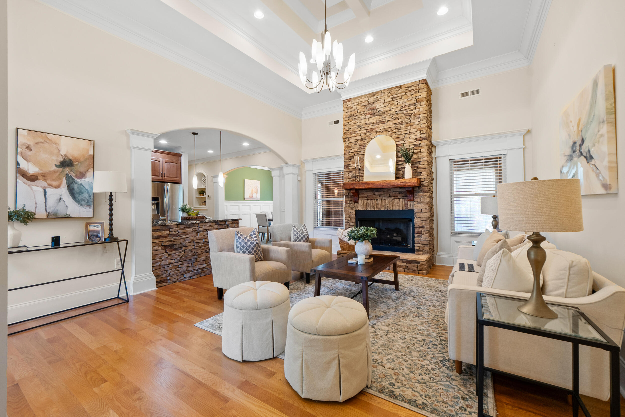 8982 Rostis Lane Chattanooga, TN 37421 - Photo 4 of 30 Open and Fresh Living Room