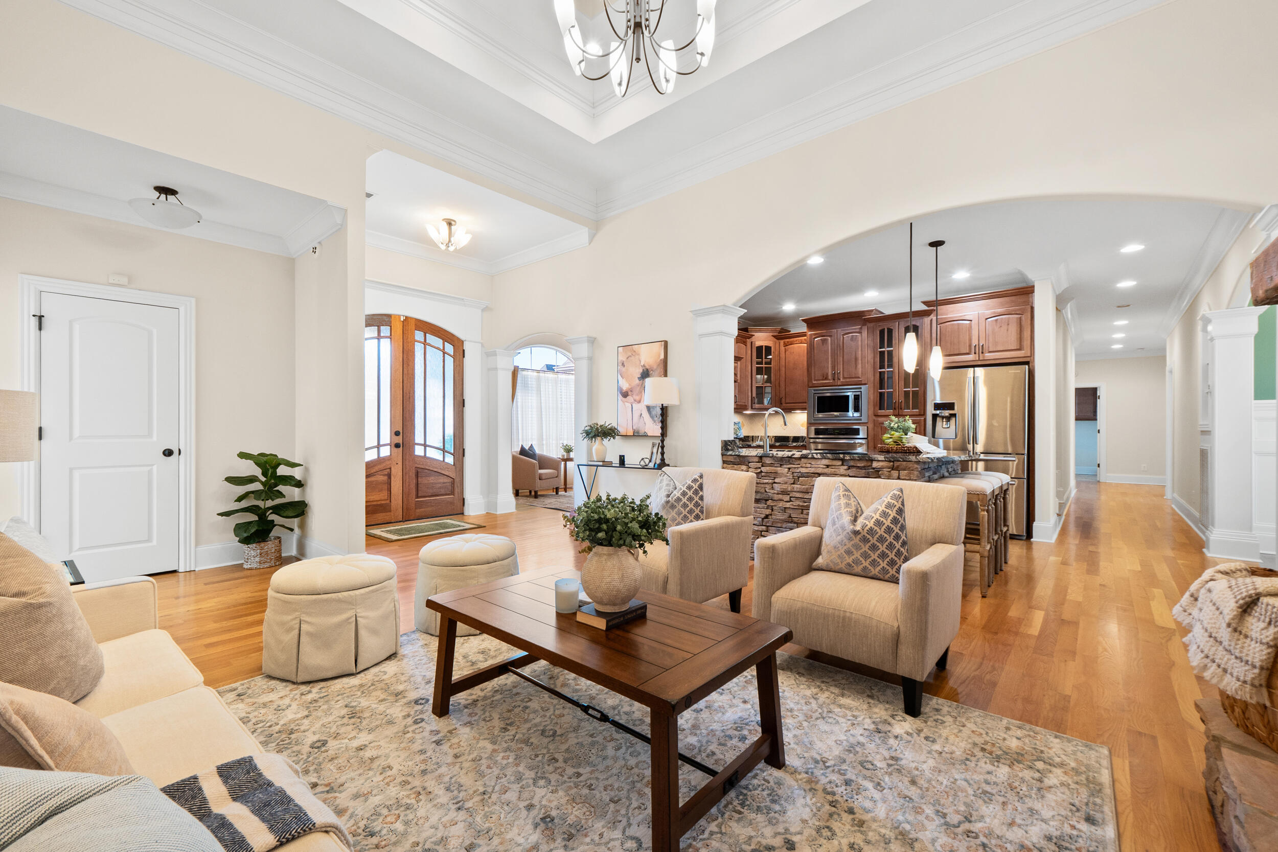 8982 Rostis Lane Chattanooga, TN 37421 - Photo 7 of 30 Cozy Living Roomm