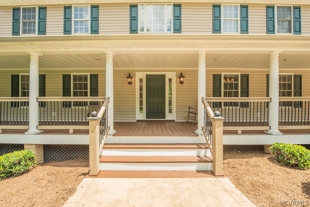 11710 Taplow Road Midlothian, VA 23112 - Photo 15 of 48 aerial view of a house with a porch